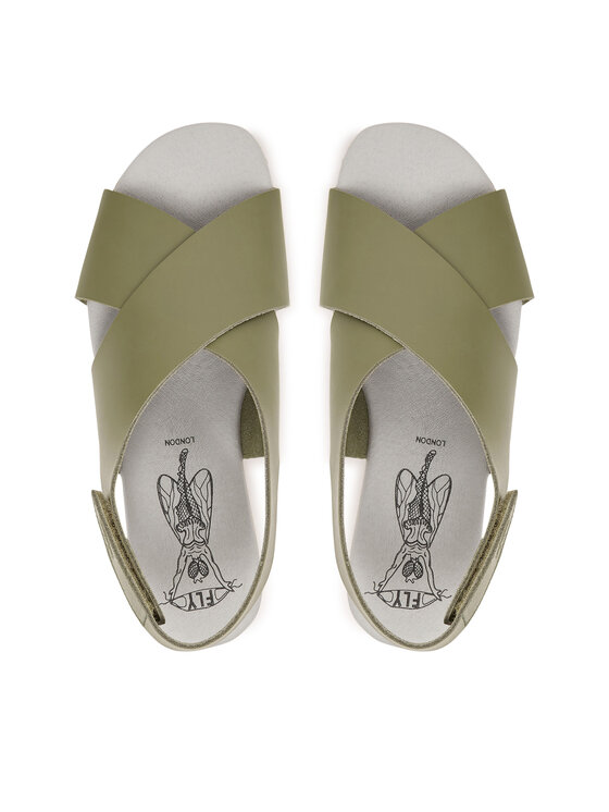 Fly London Fly London Босоніжки Orfyfly P145447 Зелений