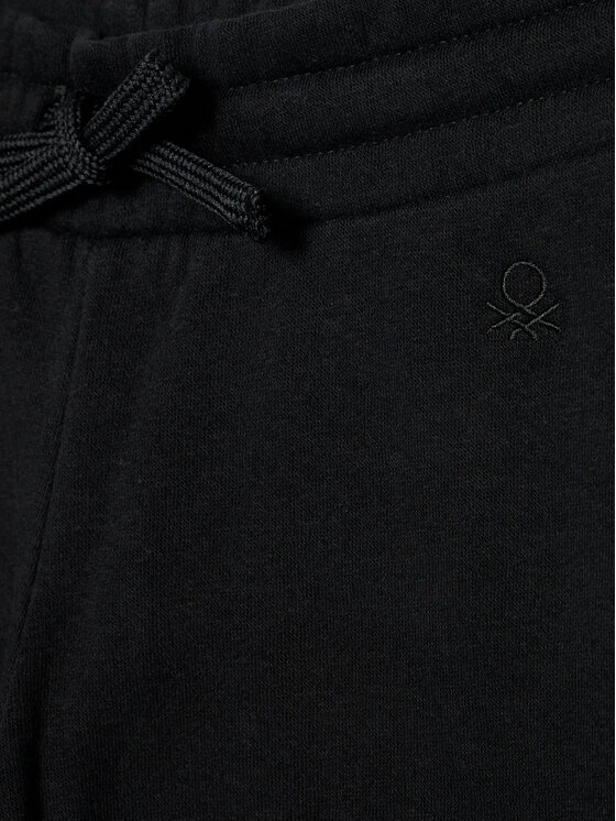 United Colors Of Benetton United Colors Of Benetton Παντελόνι φόρμας 39M2I0515 Μαύρο Regular Fit