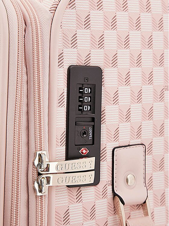 Guess Guess Walizka kabinowa 162325 Różowy