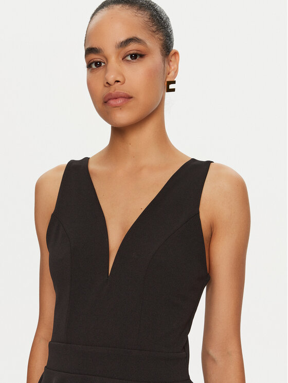 Rinascimento Rinascimento Kokteilikleit CFC0121820003 Must Regular Fit
