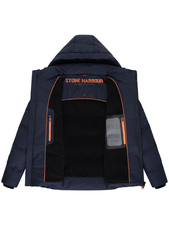 Stone Harbour Stone Harbour Kurtka zimowa Gavriloo Niebieski Regular Fit