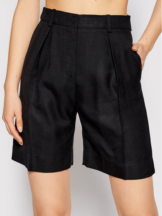 Pantaloncini di tessuto Basket Weave