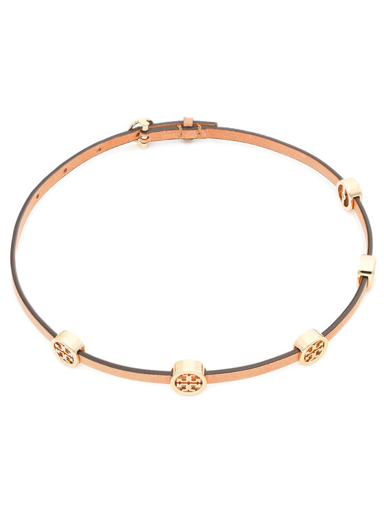 Tory Burch Rokassprādze Miller Double-Wrap Bracelet 82720 Brūns