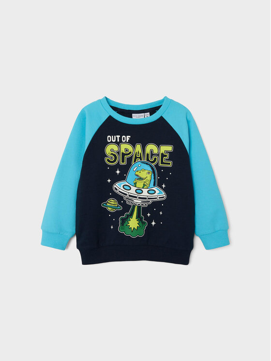 NAME IT NAME IT Μπλούζα 13218854 Σκούρο μπλε Regular Fit