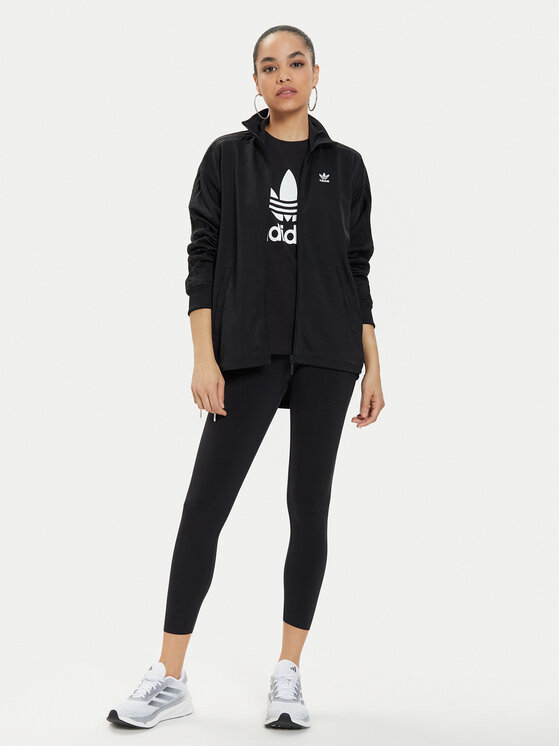 adidas adidas Bluza Always Original Laced HK5071 Czarny Relaxed Fit