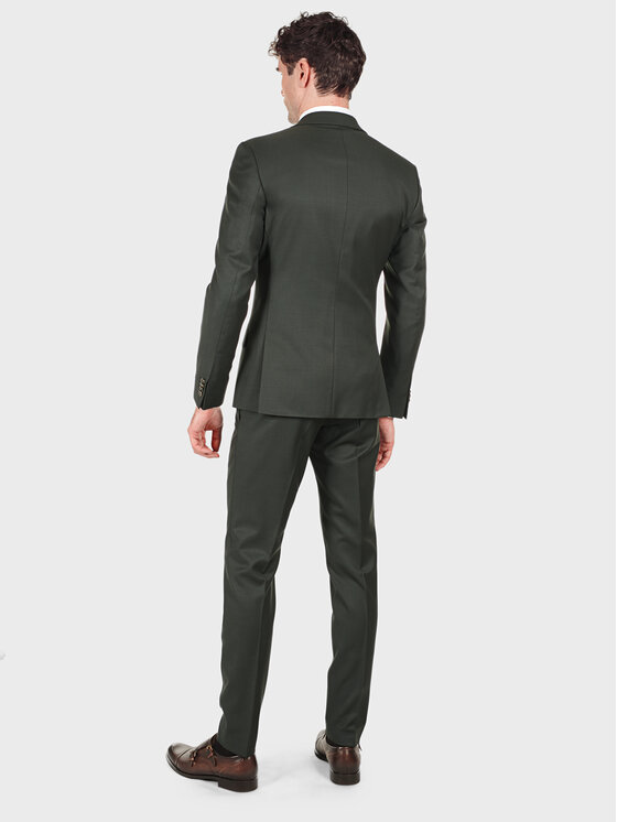 Evenemen Evenemen Garnitur Boris Zielony Slim Fit