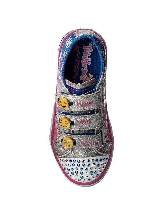 Skechers Skechers Nizki čevlji Expressionista 10704L/BLNP Pisana