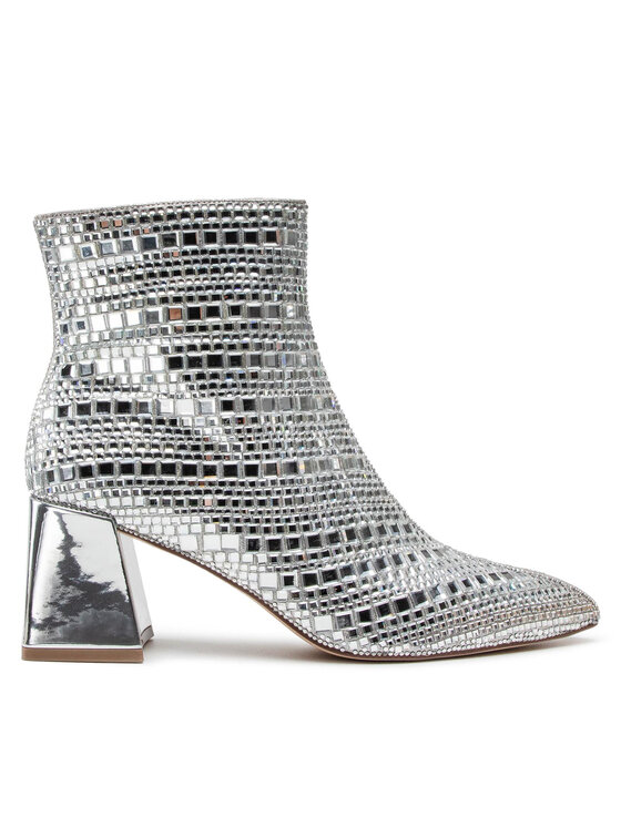 Steve Madden Steve Madden Členková obuv Elaria-R SM11001624-02003-998 Strieborná