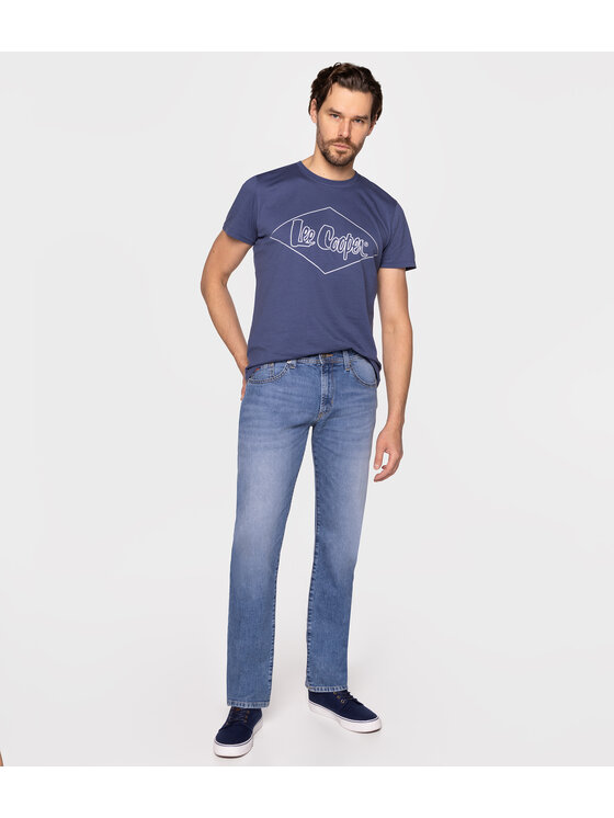 Lee Cooper Lee Cooper Jeansy HARRY 2017 Niebieski Straight Leg