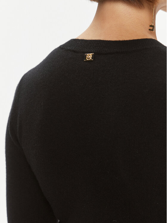 PINKO Pinko Džemper Puzzola 101929 A16Z Crna Regular Fit