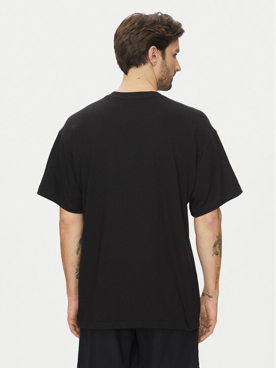 adidas adidas Tricou Trefoil Essentials JD0349 Negru Oversize