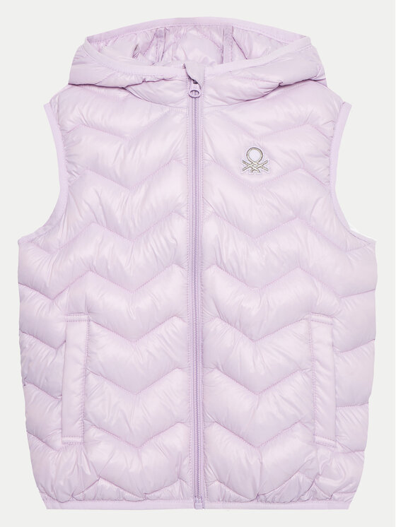 United Colors Of Benetton United Colors Of Benetton Gilet 21INGJ00H Viola Regular Fit