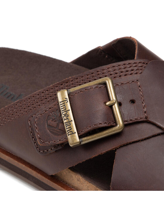 Timberland Timberland Nazouváky Amalfi Vibes Slide TB0A41A1V131 Hnědá