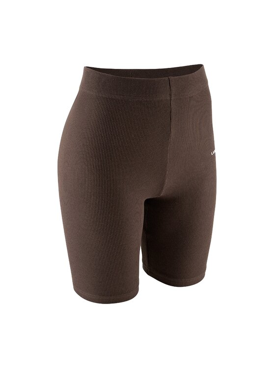 La Mania La Mania Szorty sportowe LIMI 3 Brązowy Classic Fit