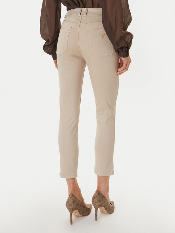 Guess Guess Jeans W5GA91 W93CM Beige Skinny Fit
