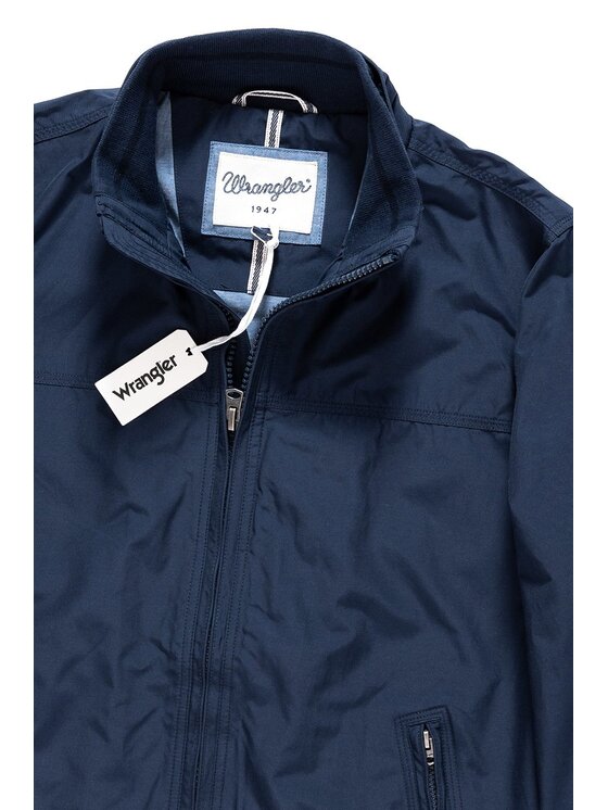 Wrangler Wrangler Giacca di transizione BOMBER JACKET Blu Regular Fit