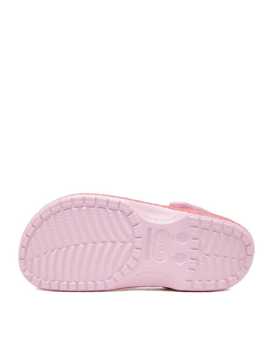 Crocs Crocs Şlapi C-BAYA GLITTER CLOG 205925-6GD Roz