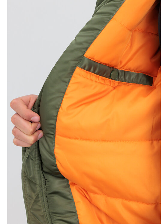 Alpha Industries Alpha Industries Bundy bomber AI.138105-01-XXL Zelená Vintage Fit