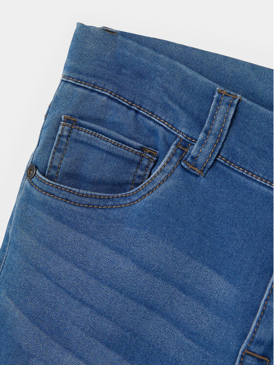 NAME IT NAME IT Jeansy 13209038 Niebieski Slim Fit