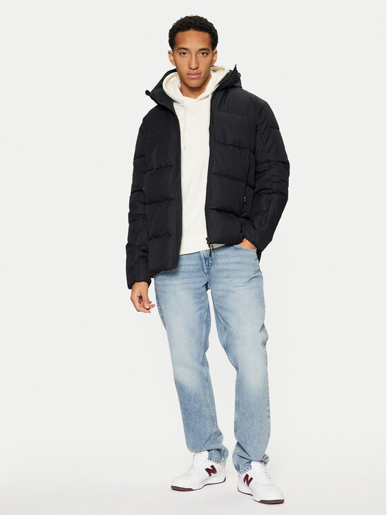 4F 4F Μπουφάν για σκι 4FWAW24TTJAM580 Μαύρο Regular Fit