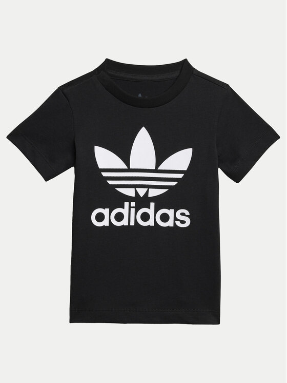 adidas adidas Komplet t-shirt i spodenki JC6583 Czarny Regular Fit