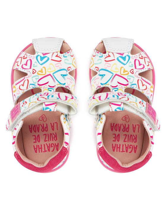 Agatha Ruiz de la Prada Agatha Ruiz de la Prada Sandaalid 252902 Valge
