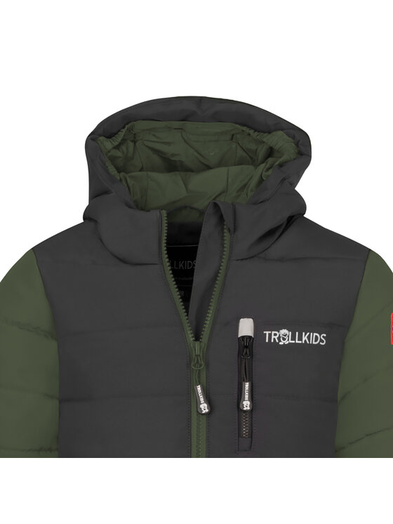 Trollkids Trollkids Kurtka zimowa 513-347 Zielony Regular Fit