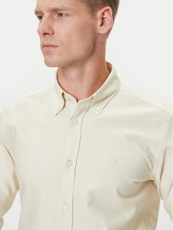 BOSS BOSS Koszula H-Roan 50544917 Biały Slim Fit