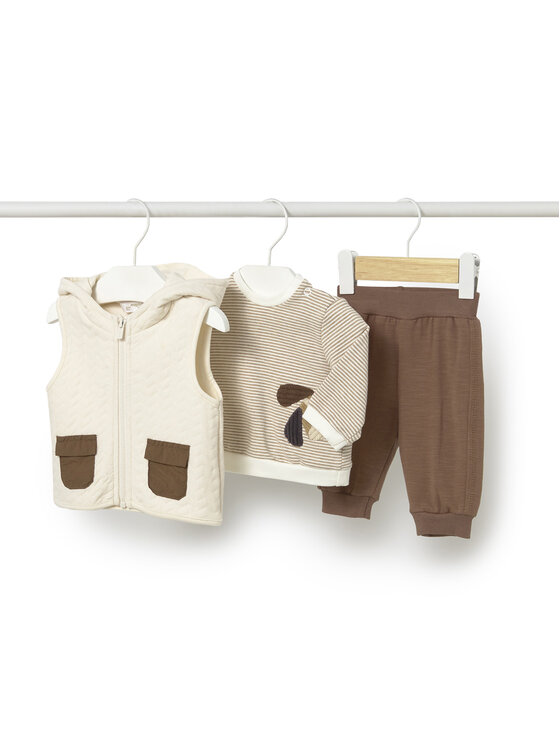 Mayoral Mayoral Set trenerka 2640 Bež Regular Fit