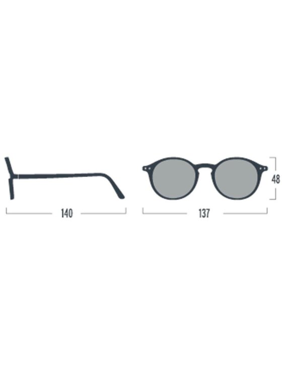 IZIPIZI IZIPIZI Okulary przeciwsłoneczne Sun Adult Czarny