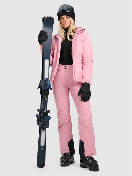 4F 4F Kurtka narciarska APRES SKI Różowy Regular Fit