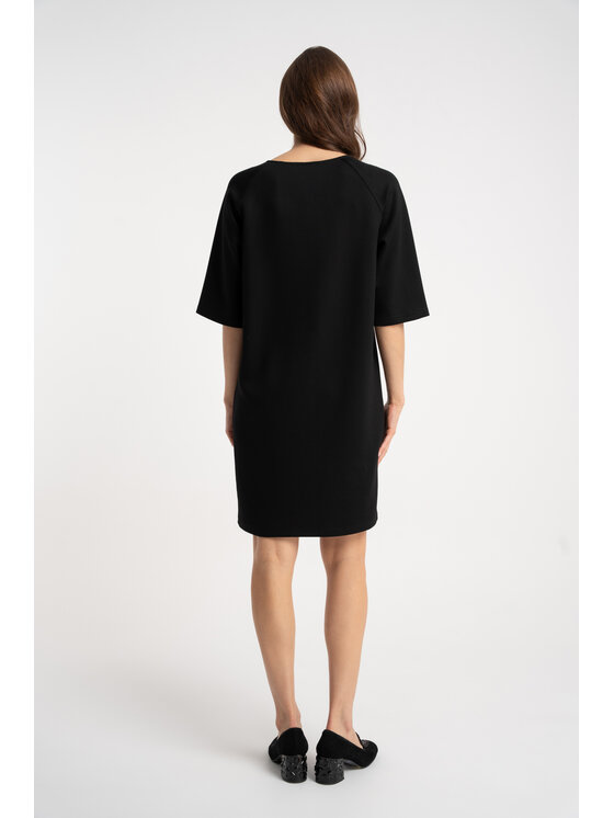 CLICK CLICK Φόρεμα βραδινό 60-6005 Μαύρο Regular Fit