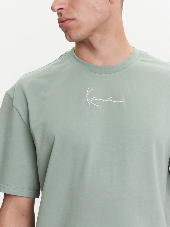 Karl Kani Karl Kani T-krekls Small Signature Essential PD00008142 Zaļš Relaxed Fit