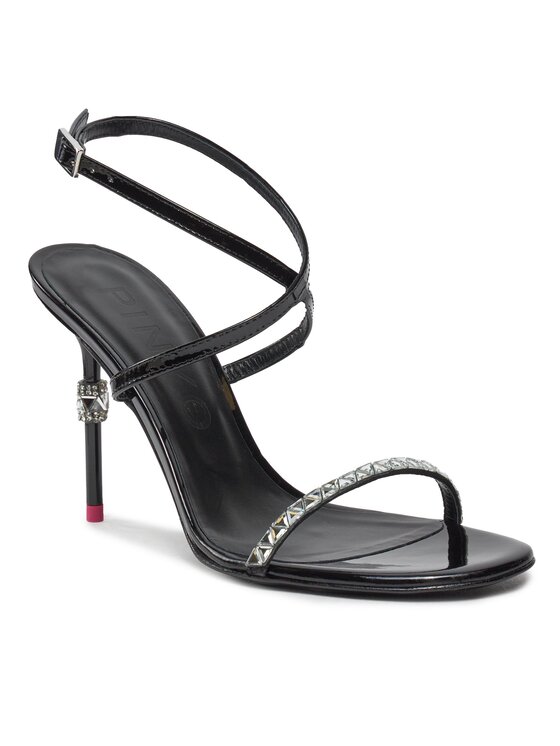 PINKO PINKO Sandály Cage Sandalo AI 23-24 VKJS1 102036 A18Q Černá