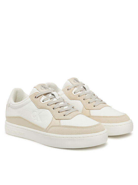 Calvin Klein Jeans Calvin Klein Jeans Sneakers Classic Cupsole Mg Wmm YM0YM01153 Alb