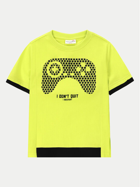 Coccodrillo Coccodrillo T-shirt WC4143201GBK Giallo Regular Fit