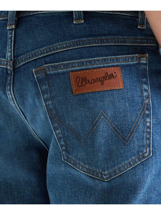 Wrangler Wrangler Szorty jeansowe 112377789 Niebieski Regular Fit