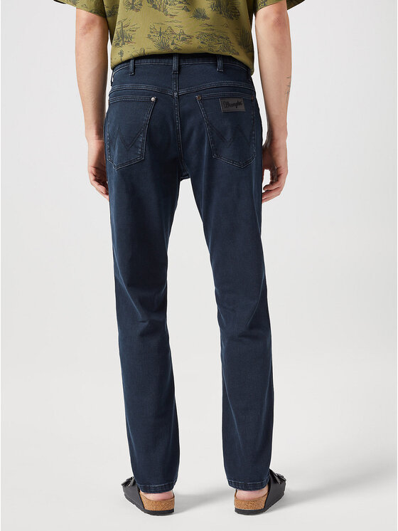 Wrangler Wrangler Jeansy RIVER Niebieski Straight Fit