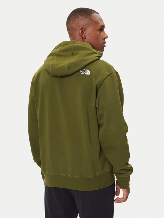 The North Face The North Face Pulóver Essential NF0A89ES Zöld Regular Fit
