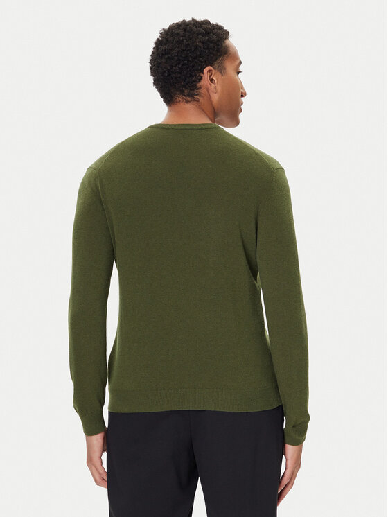 United Colors Of Benetton United Colors Of Benetton Sweter 1002U4407 Zielony Regular Fit