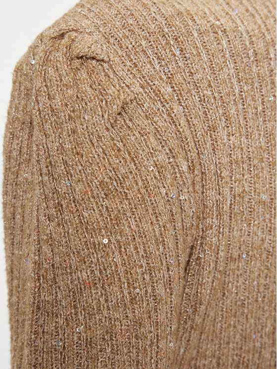 TWINSET TWINSET Strickkleid 232TT3291 Braun Regular Fit