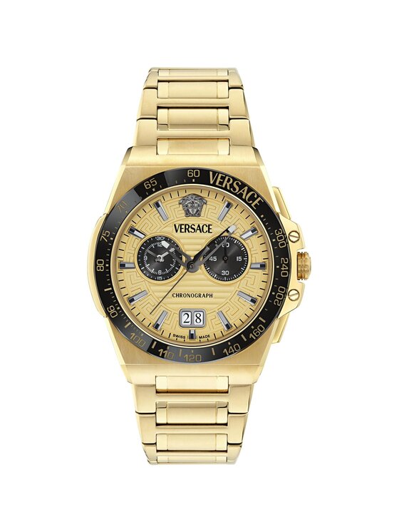 Versace Versace Zegarek VE5N00626 Złoty