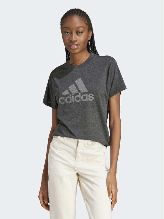 adidas adidas Тишърт Future Icons Winners 3.0 IM2423 Сив Regular Fit