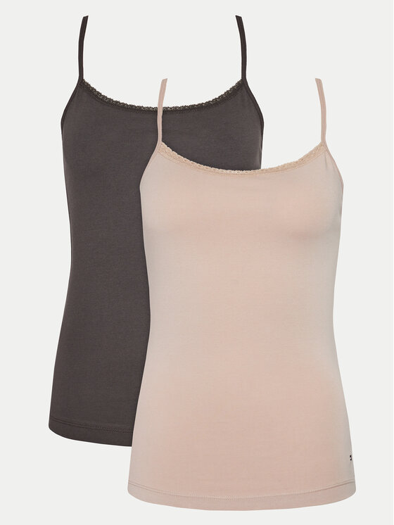 Tommy Hilfiger Komplet topów UW0UW04892 Kolorowy Slim Fit