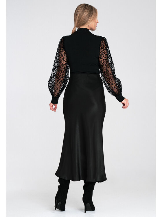 FIGL FIGL Body M1082 Czarny Fitted Fit