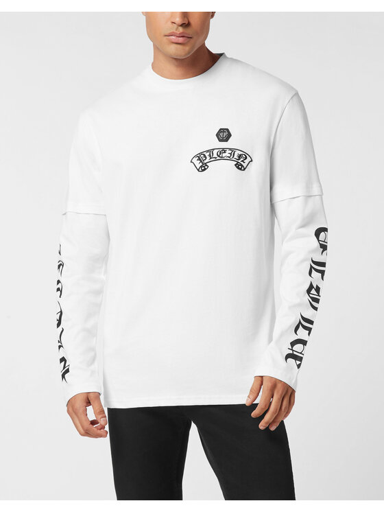 PHILIPP PLEIN PHILIPP PLEIN T-shirt 26203 Bianco Regular Fit
