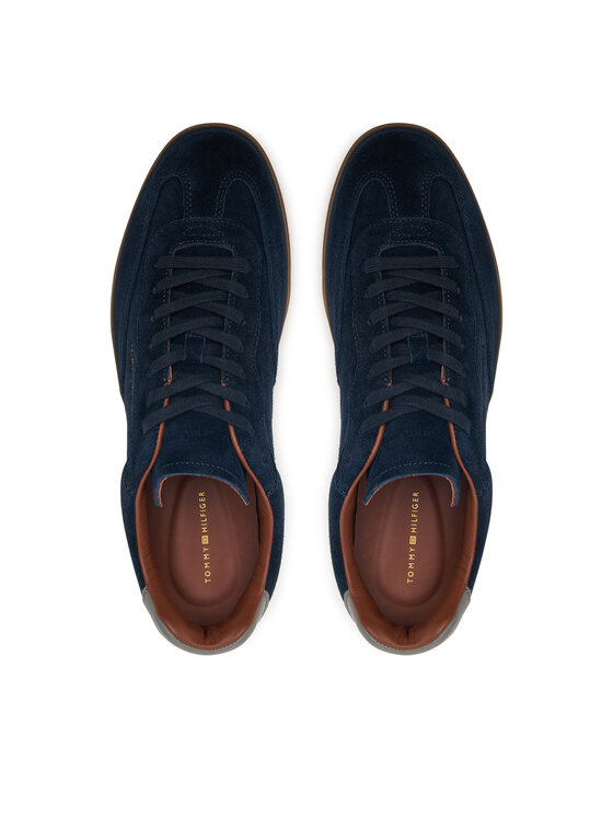 Tommy Hilfiger Tommy Hilfiger Sportcipők Th Lo Lux Suede Sneaker FM0FM05997 Sötétkék