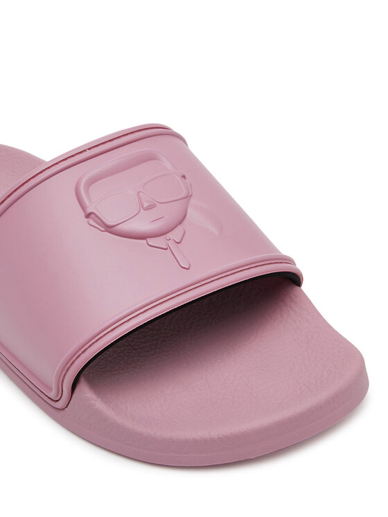 KARL LAGERFELD KARL LAGERFELD Şlapi Kondo 2.0 KL80919M Roz