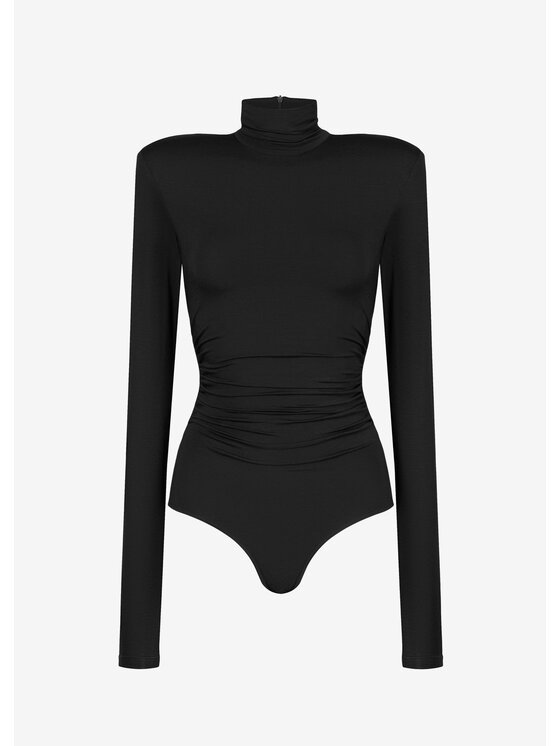 Le Collet Le Collet Body KALEA Czarny Extra Slim Fit