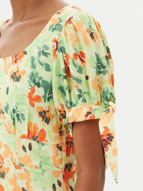 French Connection French Connection Rochie de zi 71YCU Verde Regular Fit